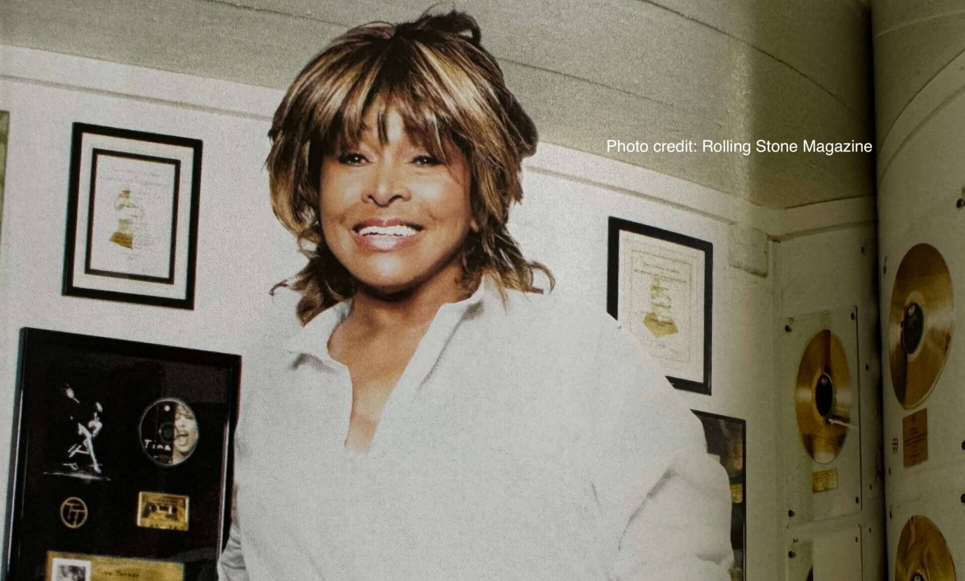 Tina Turner - Image credit: Rolling Stone Magazine